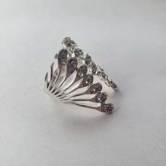 Vintage Bat Wing Unbranded Statement Ring - Picture 5 of 15